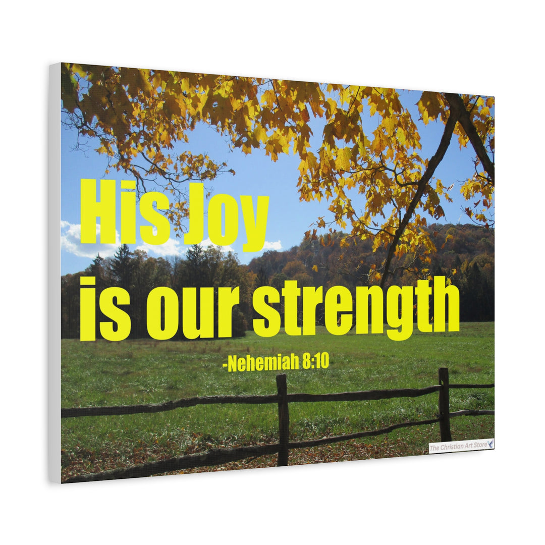 Nehemiah 8:10 Canvas