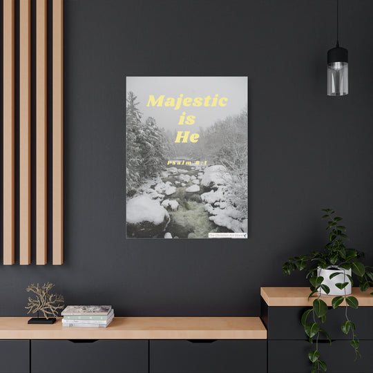 Psalm 8:1 Canvas