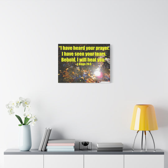 2 Kings 20:5 Canvas