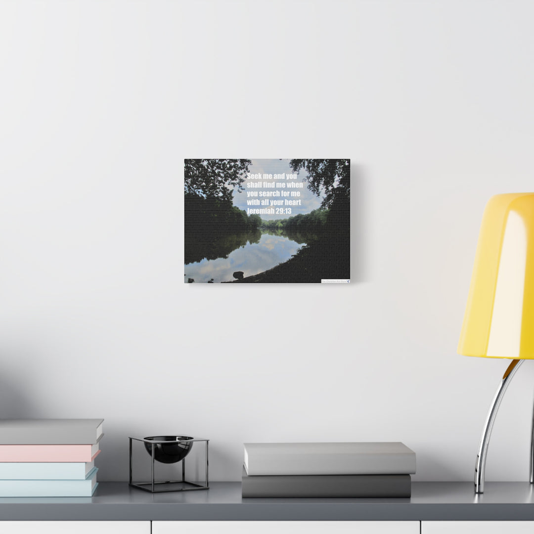 Jeremiah 29:13 Canvas