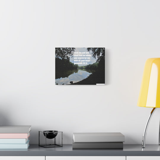 Jeremiah 29:13 Canvas