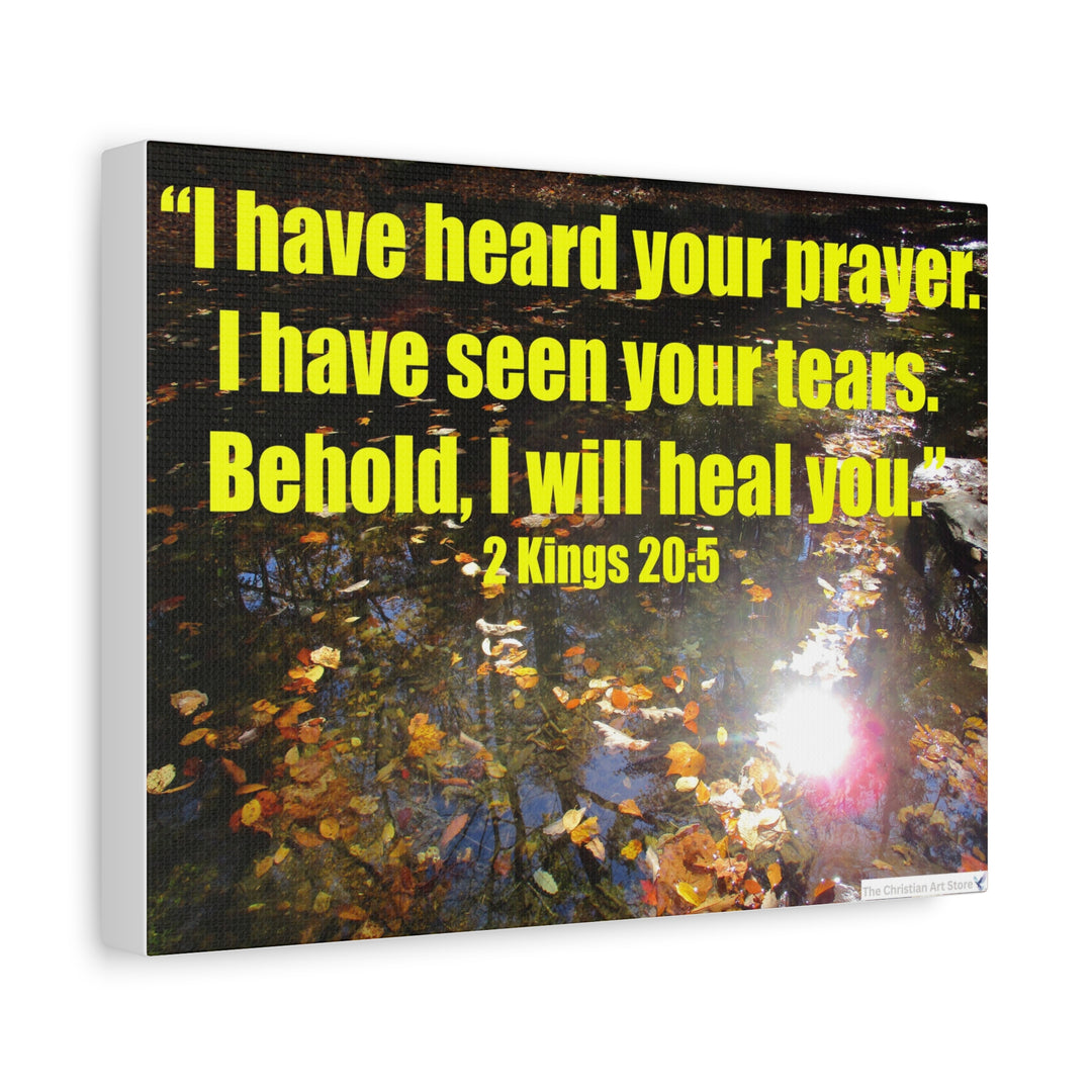 2 Kings 20:5 Canvas
