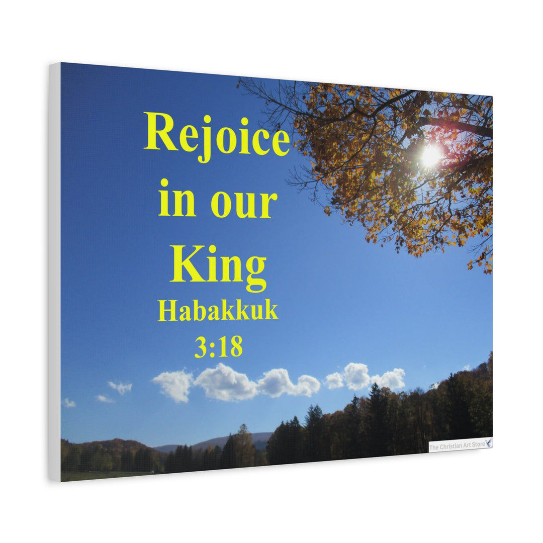 Habakkuk 3:18 Canvas