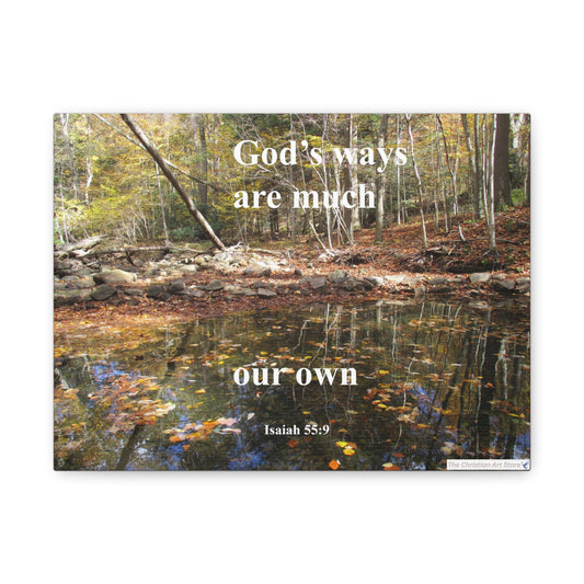 Isaiah 55:9 Canvas
