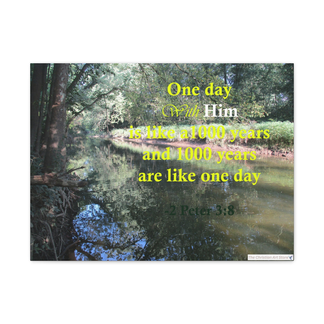 2 Peter 3:8 Canvas