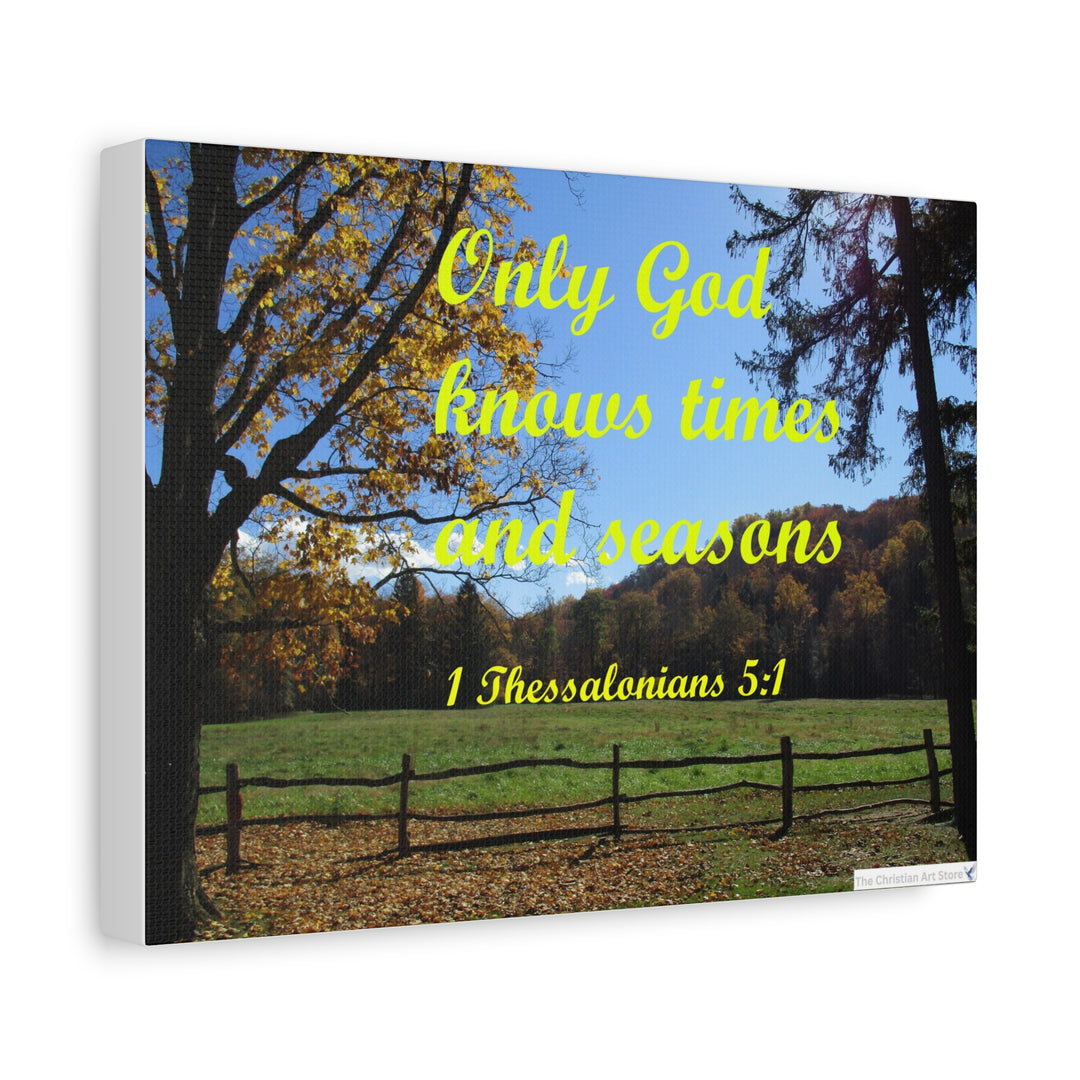 1 Thessalonians 5:1 Canvas