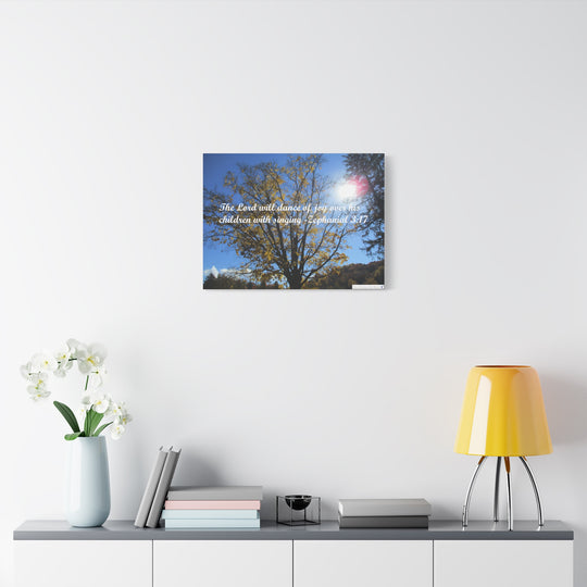 Zephanial 3:17 Canvas