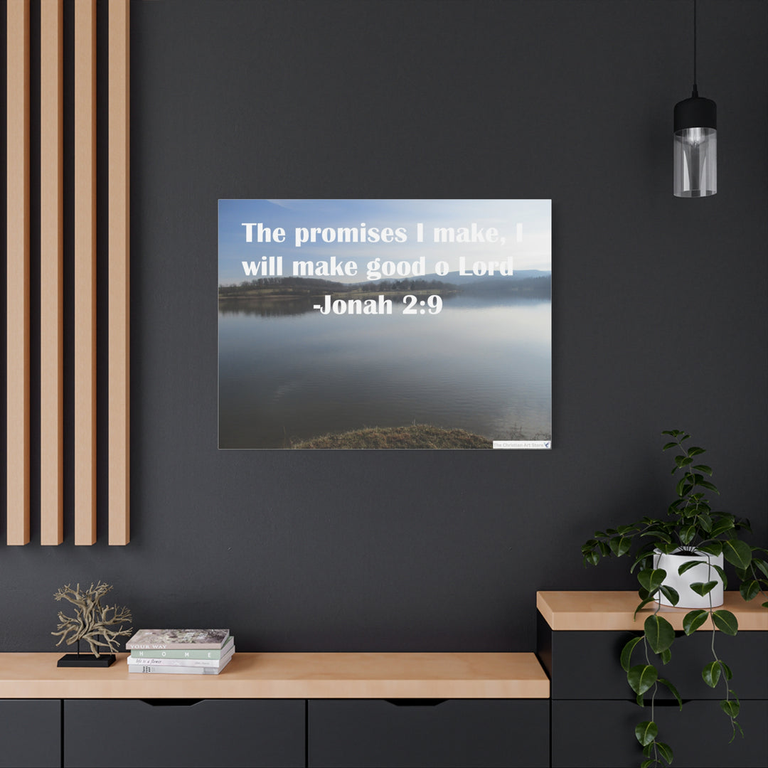 Jonah 2:9 Canvas