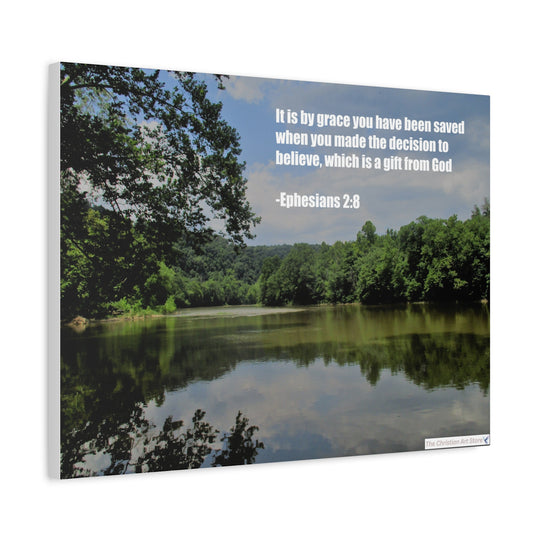 Ephesians 2:8 Canvas