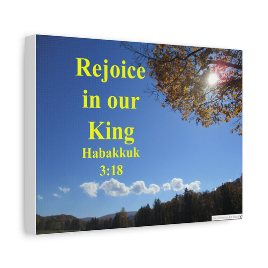 Habakkuk 3:18 Canvas