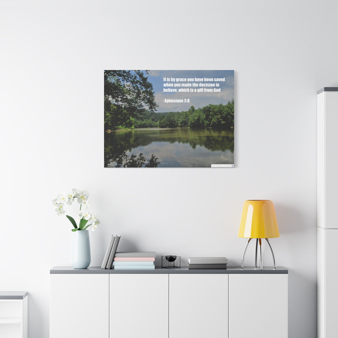 Ephesians 2:8 Canvas