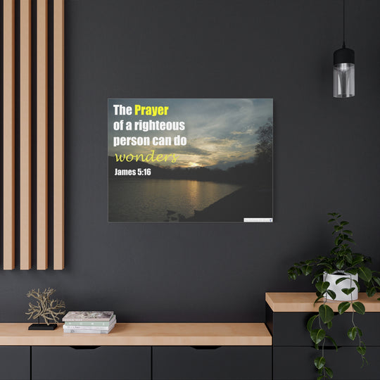James 5:16 Canvas