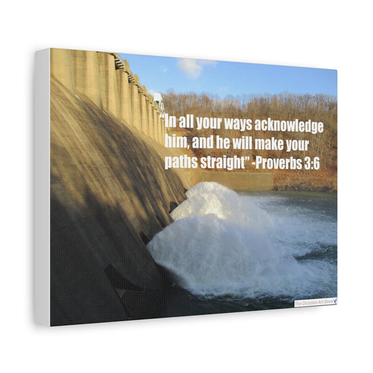 Proverbs 3:6 Canvas