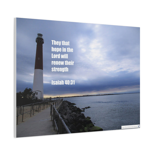Isaiah 40:31 Canvas