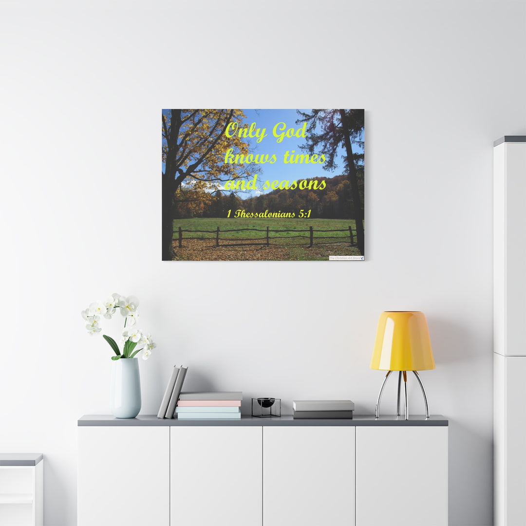 1 Thessalonians 5:1 Canvas