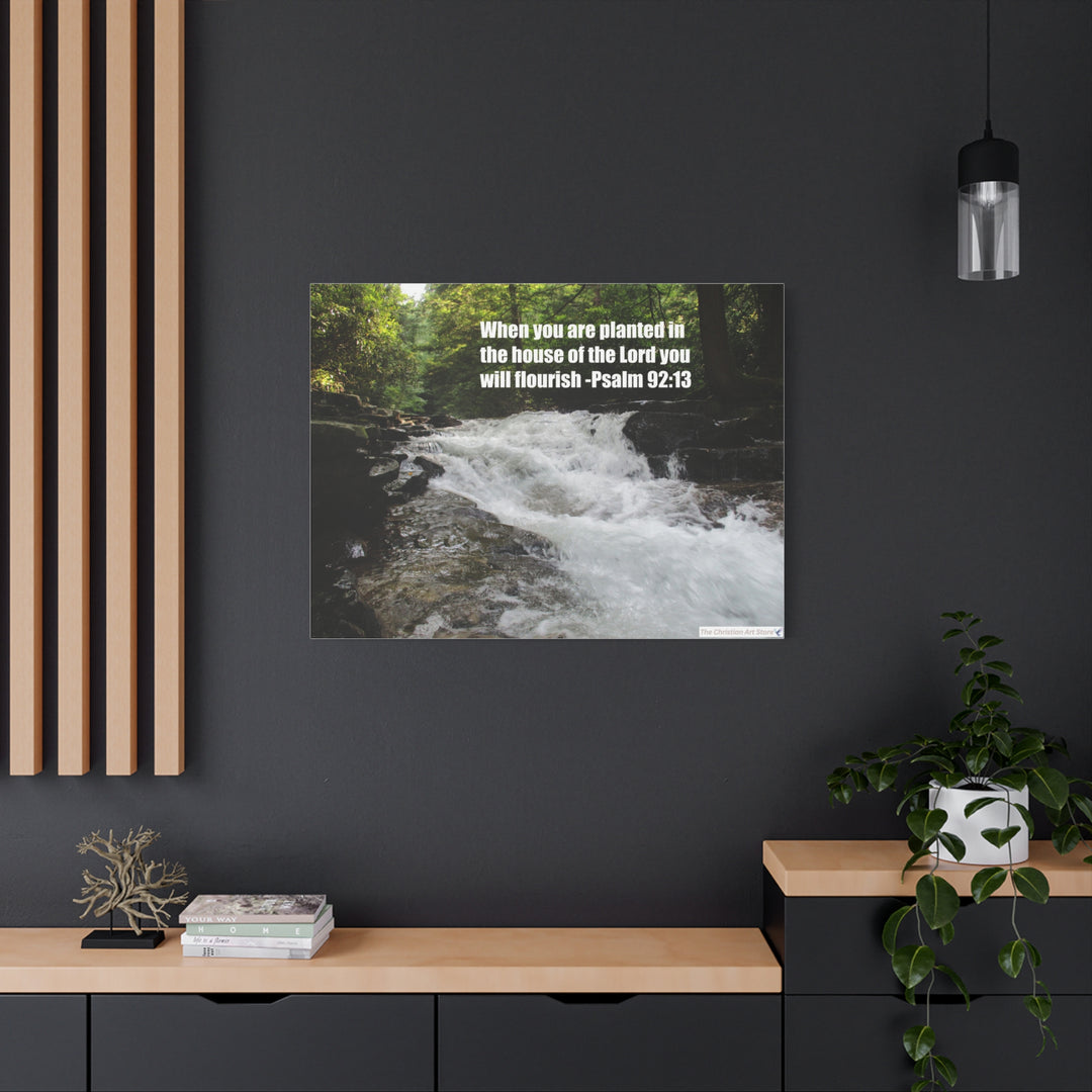 Psalm 92:13 Canvas