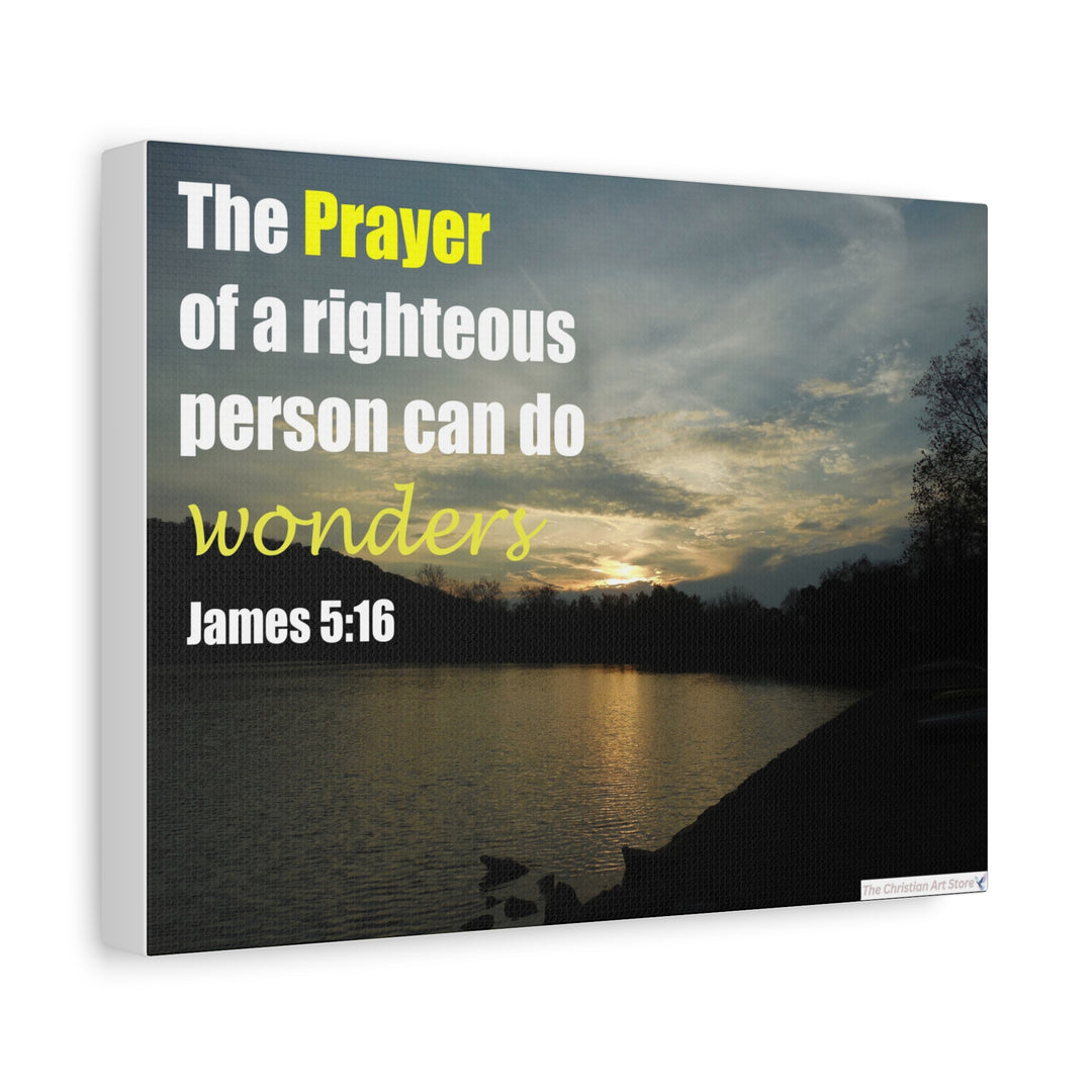 James 5:16 Canvas