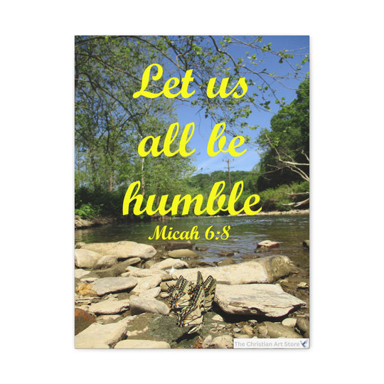 Micah 6:8 Canvas