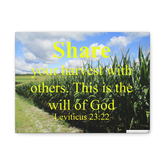 Leviticus 23:22 Canvas