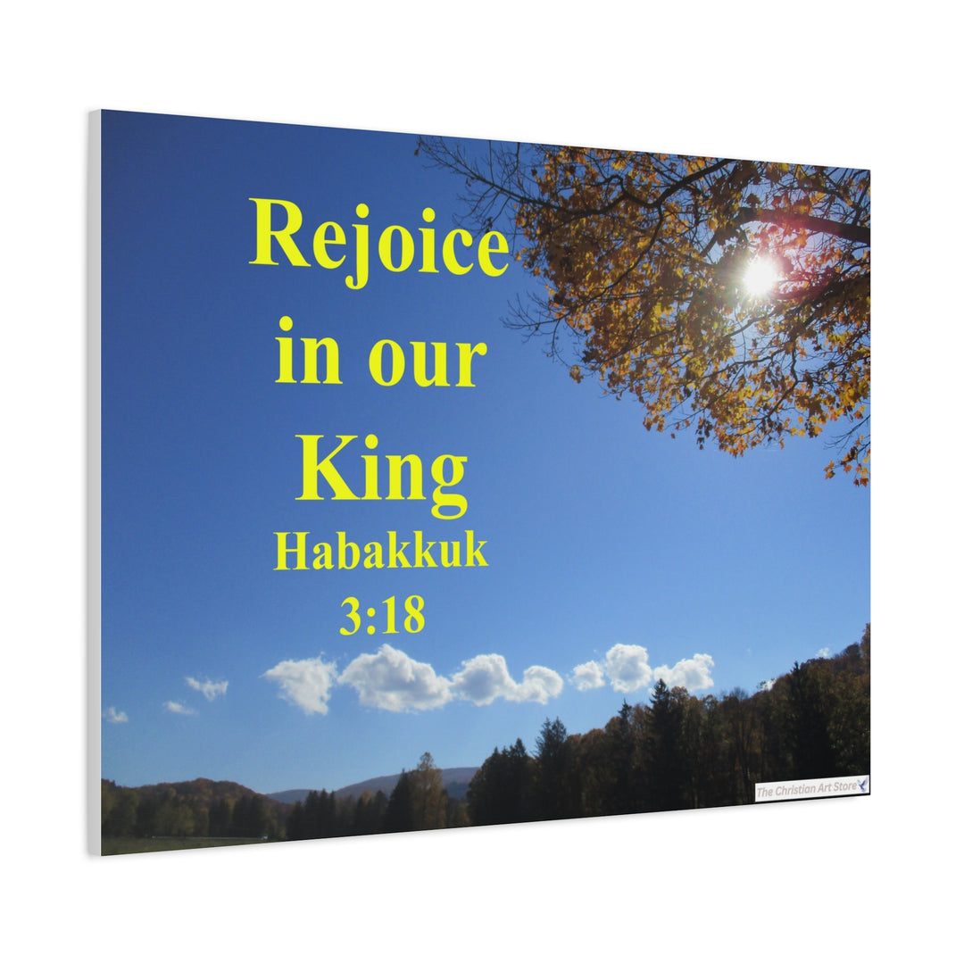 Habakkuk 3:18 Canvas