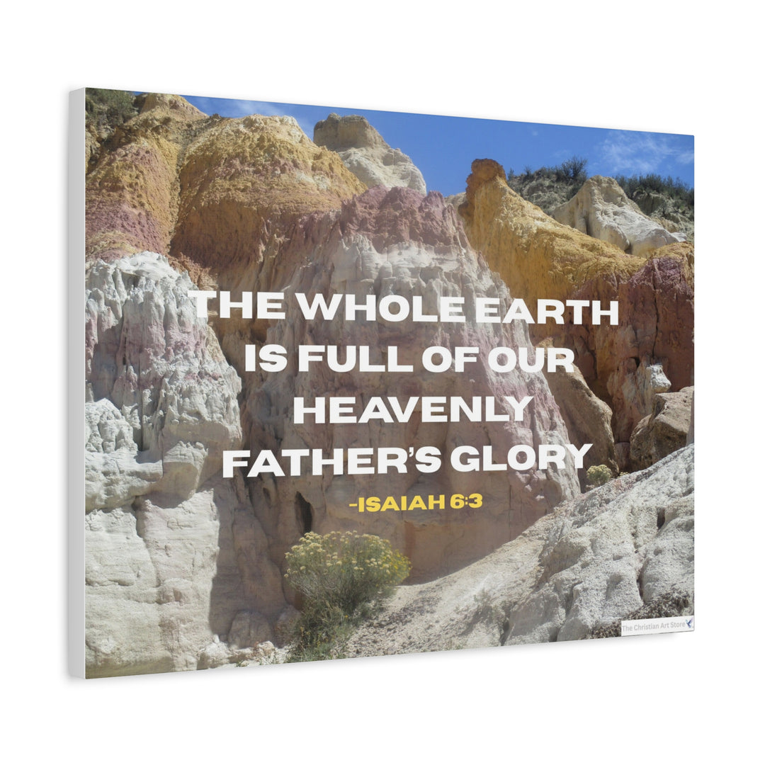 Isaiah 6:3 Canvas