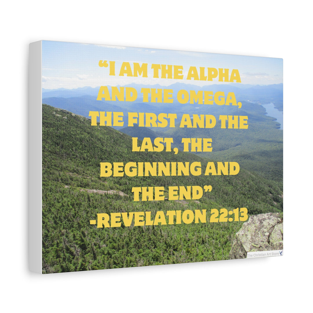 Revelation 22:13 Canvas