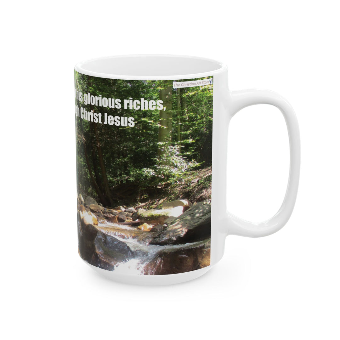 Philippians 4:19 Mug