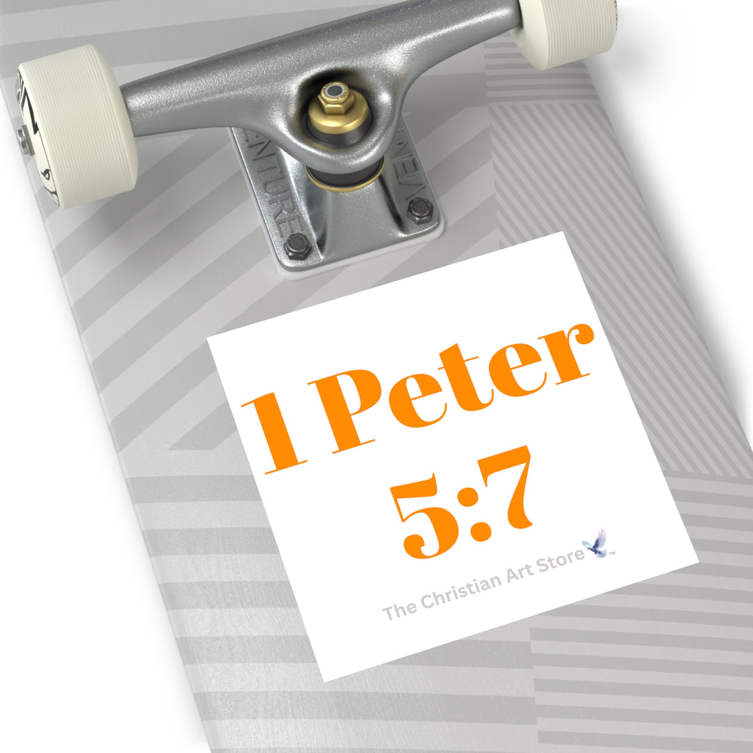 I Peter 5:7 Sticker