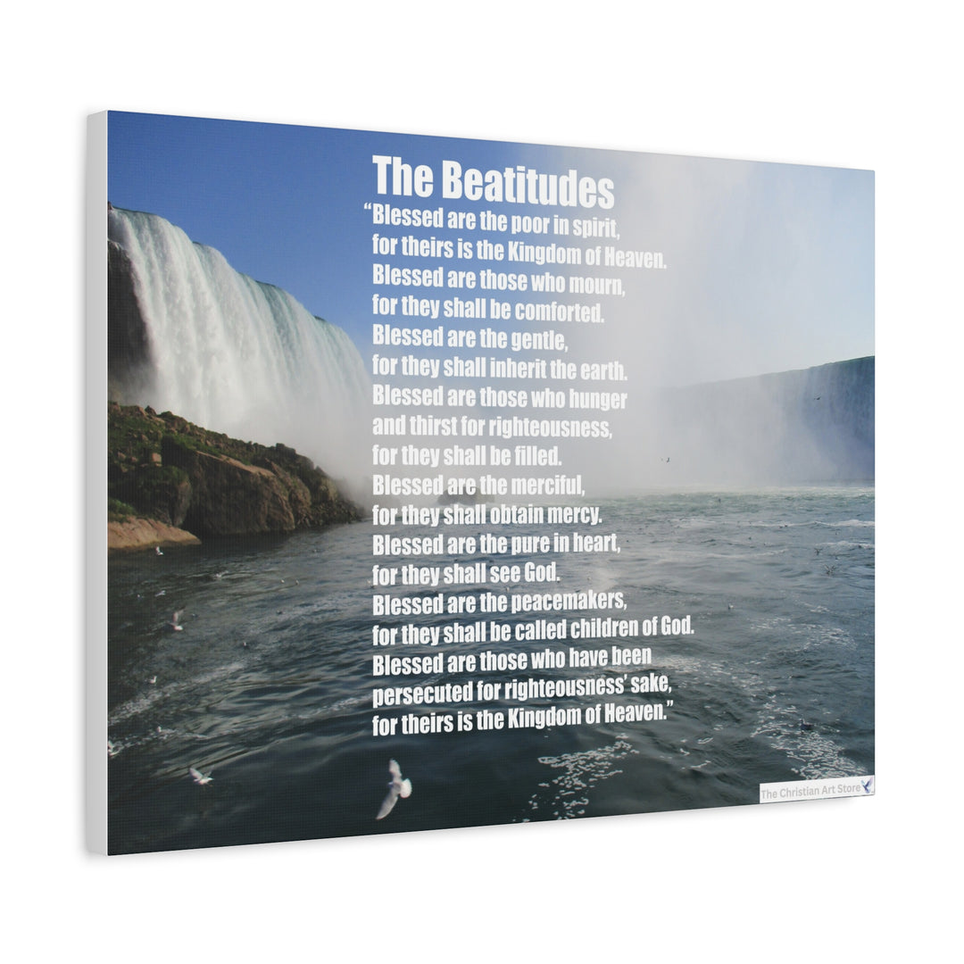Icon Scripture Beatitudes The Beatitudes Canvas – The Christian Art Store
