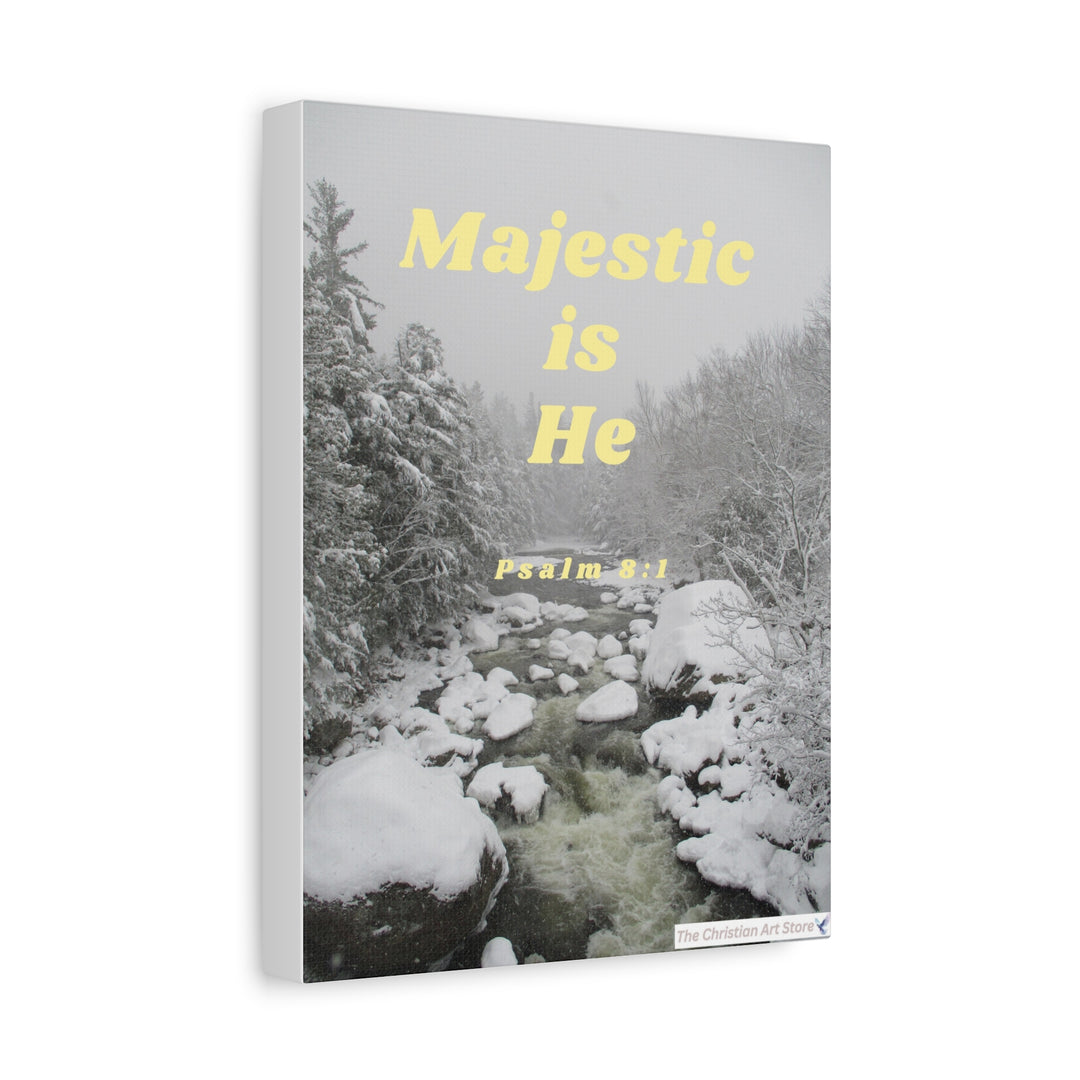 Psalm 8:1 Canvas