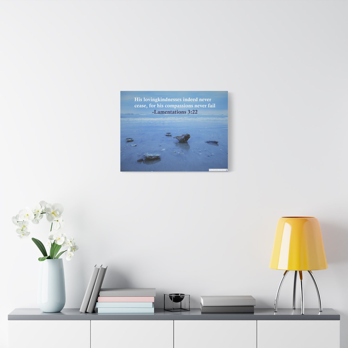 Lamentations 3:22 Canvas