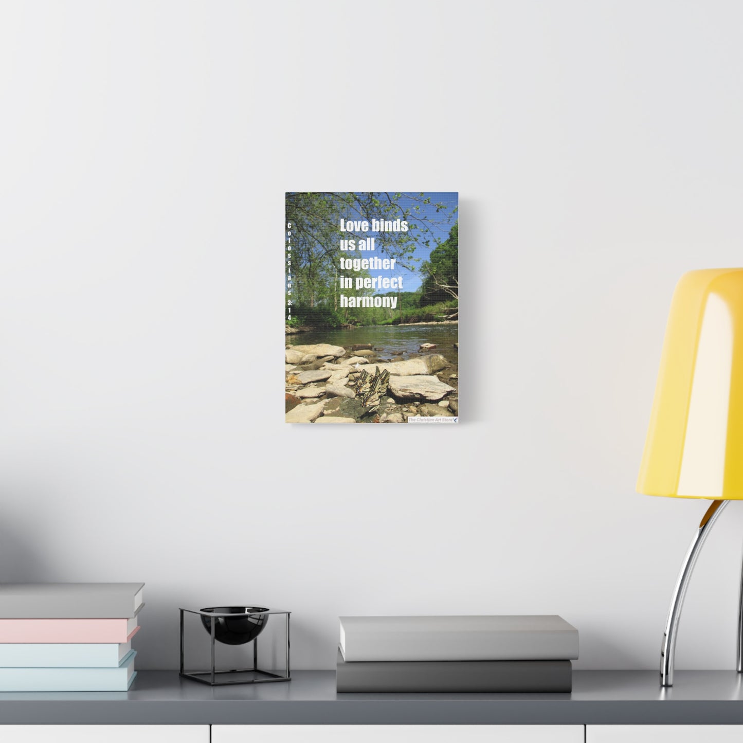 Colossians 3:14 Option 2 Canvas