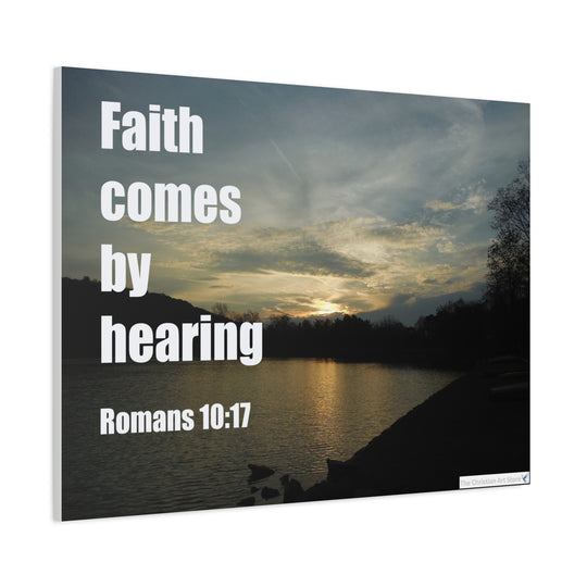 Romans 10:17 Canvas