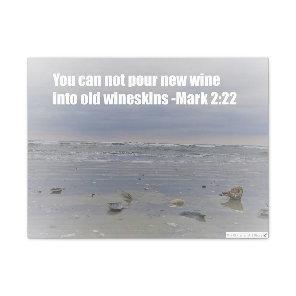 Mark 2:22 Canvas