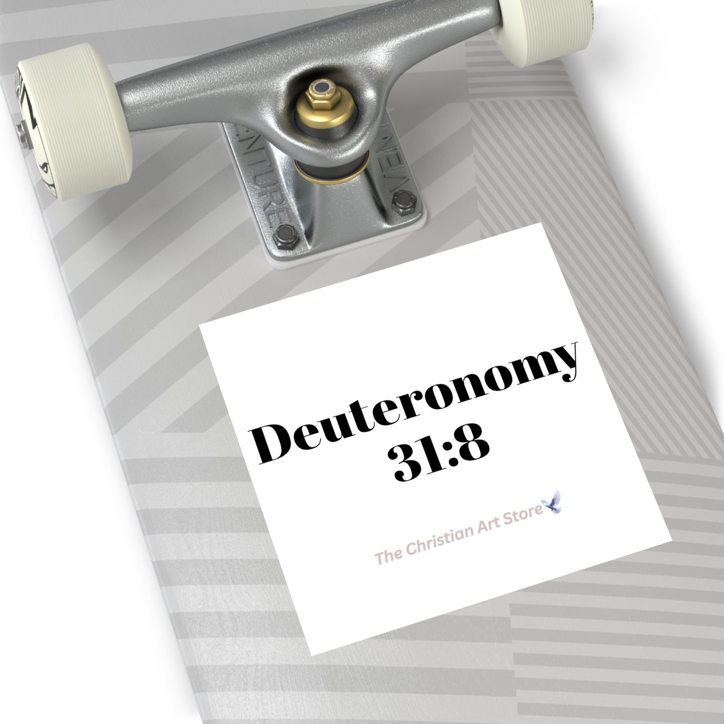 Deuteronomy 31:8 Sticker