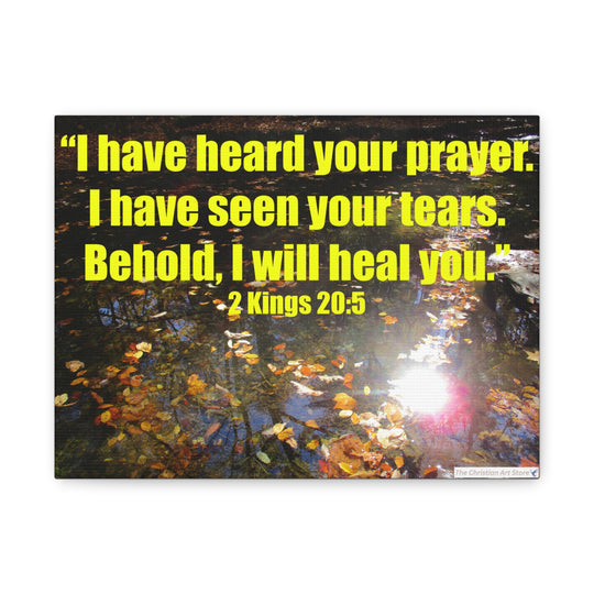 2 Kings 20:5 Canvas