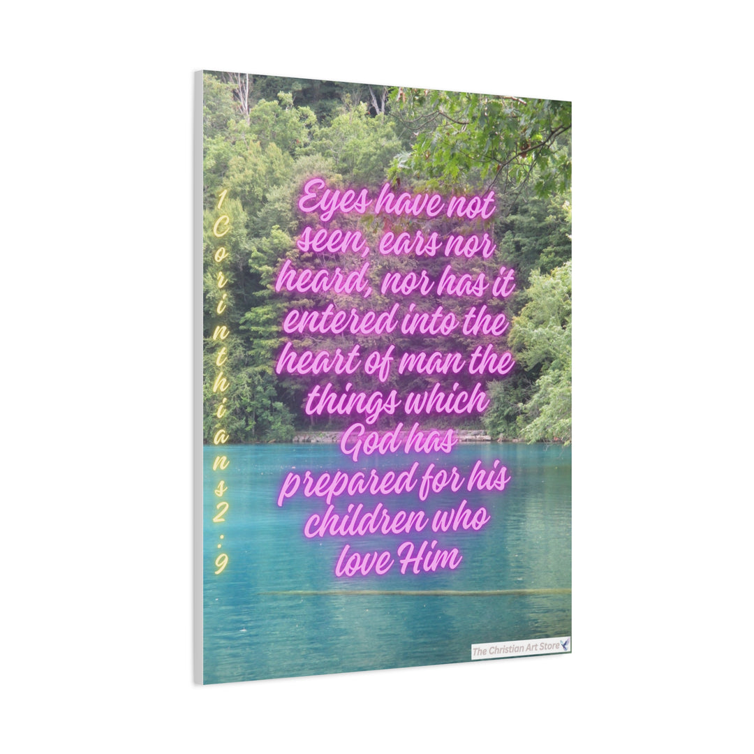 1 Corinthians 2:9 Canvas