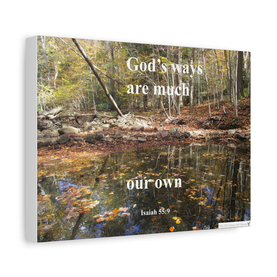 Isaiah 55:9 Canvas
