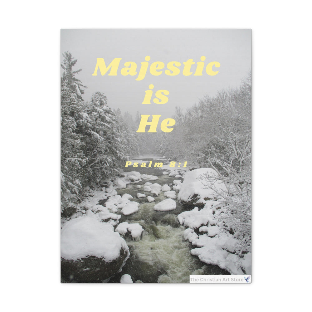 Psalm 8:1 Canvas