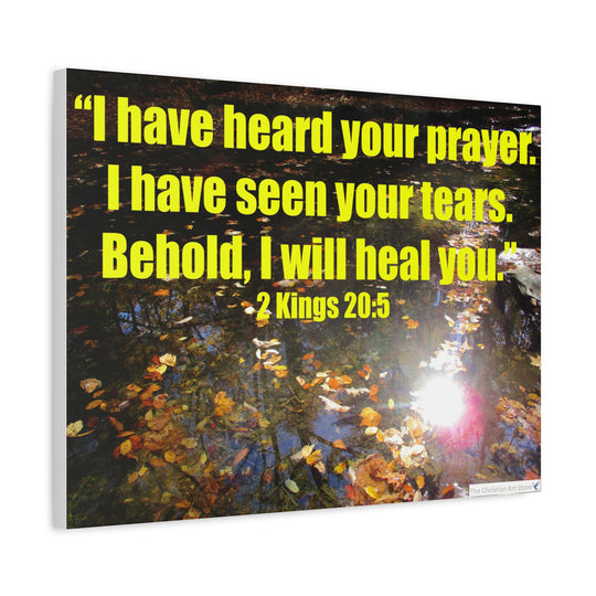 2 Kings 20:5 Canvas