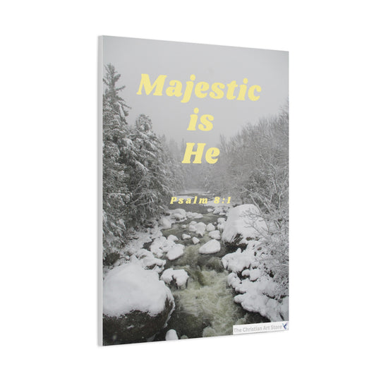 Psalm 8:1 Canvas