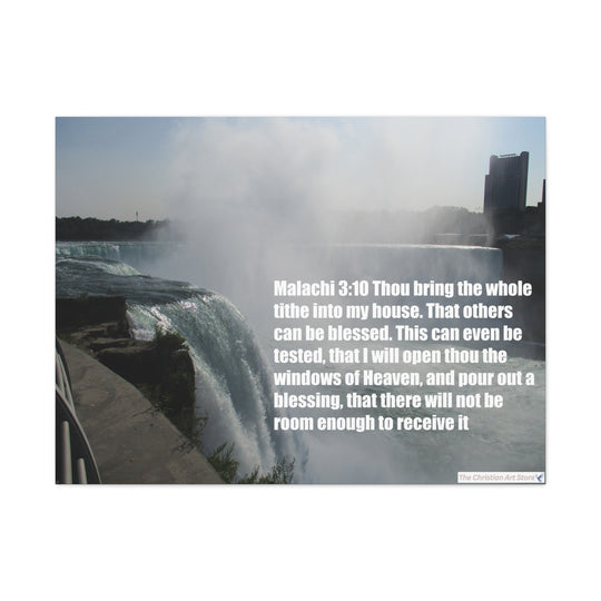 Malachi 3:10 Canvas