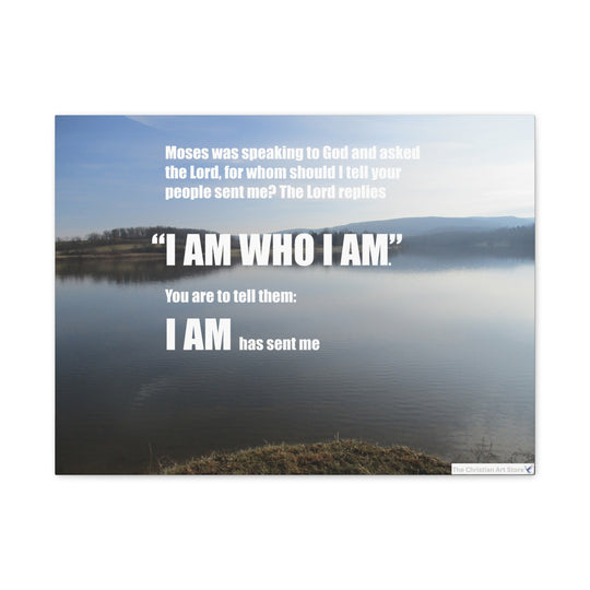 Exodus "I Am Who I Am" Canvas