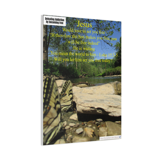 Defeating addiction canvas