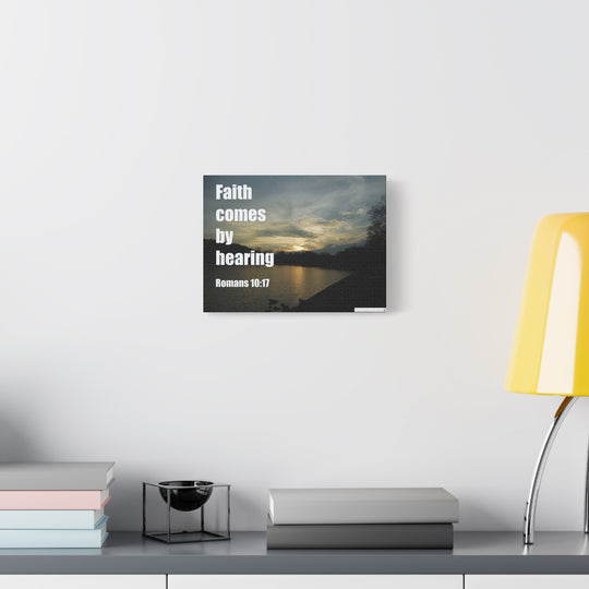 Romans 10:17 Canvas