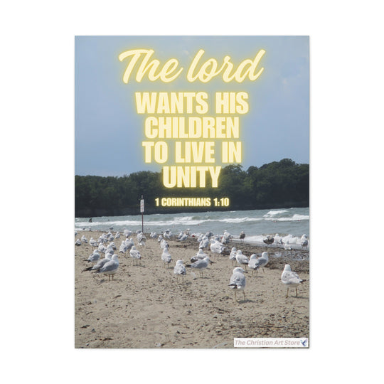 1 Corinthians 1:10 Canvas