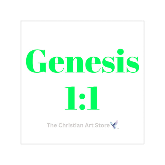 Genesis 1:1 Sticker